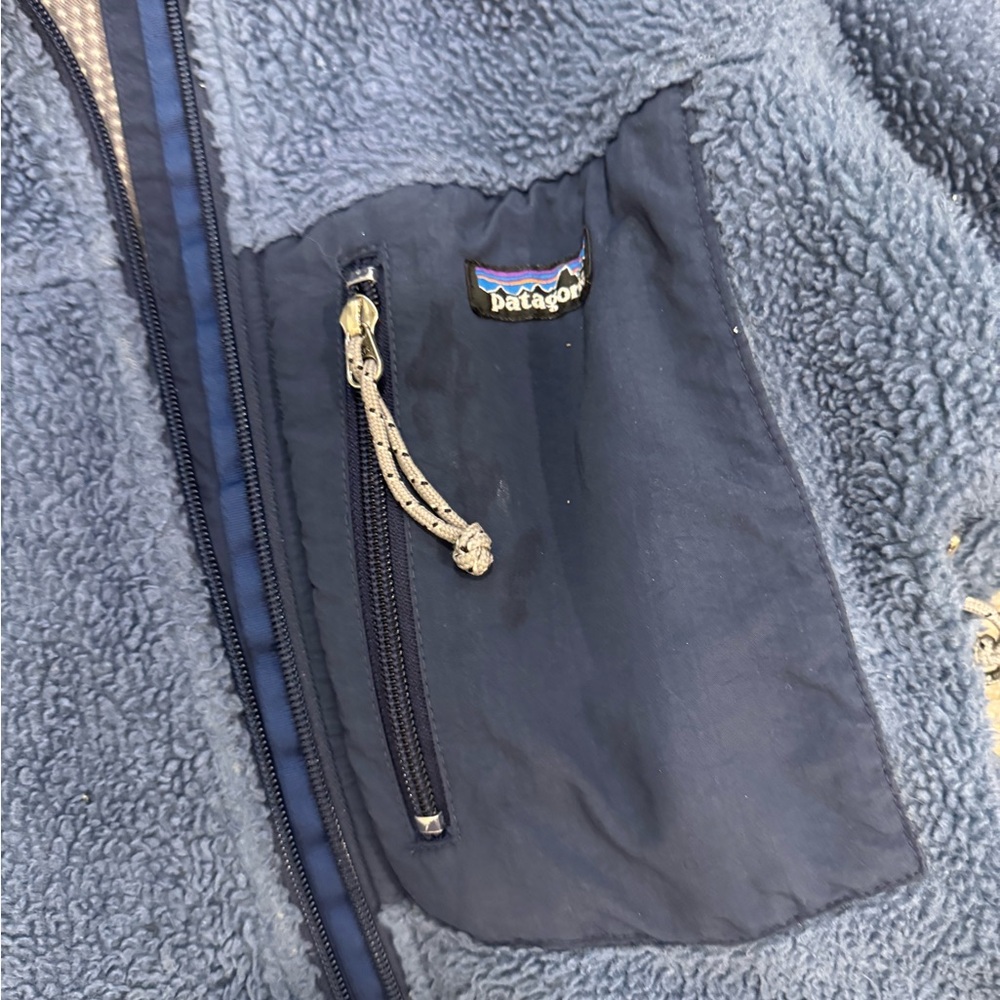 Patagonia Blue Fleece Jacket - Picture 2 of 4
